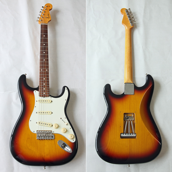 FENDER JAPAN ST 62-105 DMCストラトキャスター　 vanzandtピックアップ、スチールトレモロブロックに交換済み Fender Japan 1993-1994年製 ST-62 Stratocaster フジゲン製造期 USED