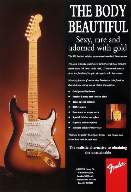 1993 fender american standard stratocaster